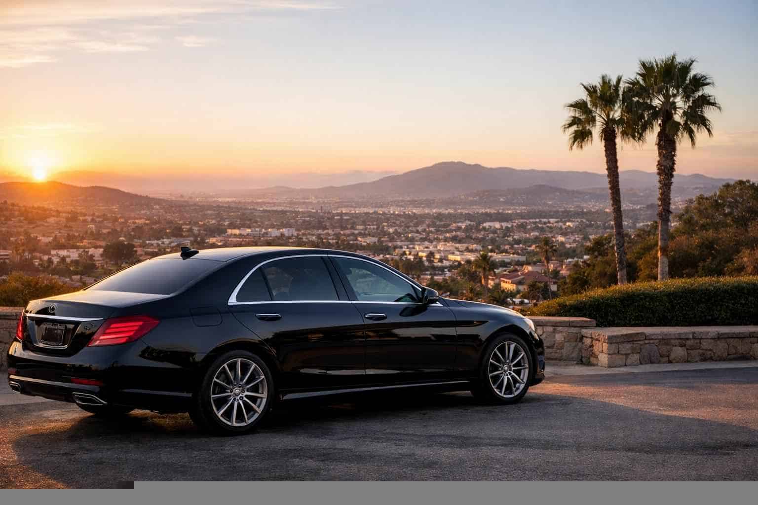 Black Car Service Near Me Vista CA
