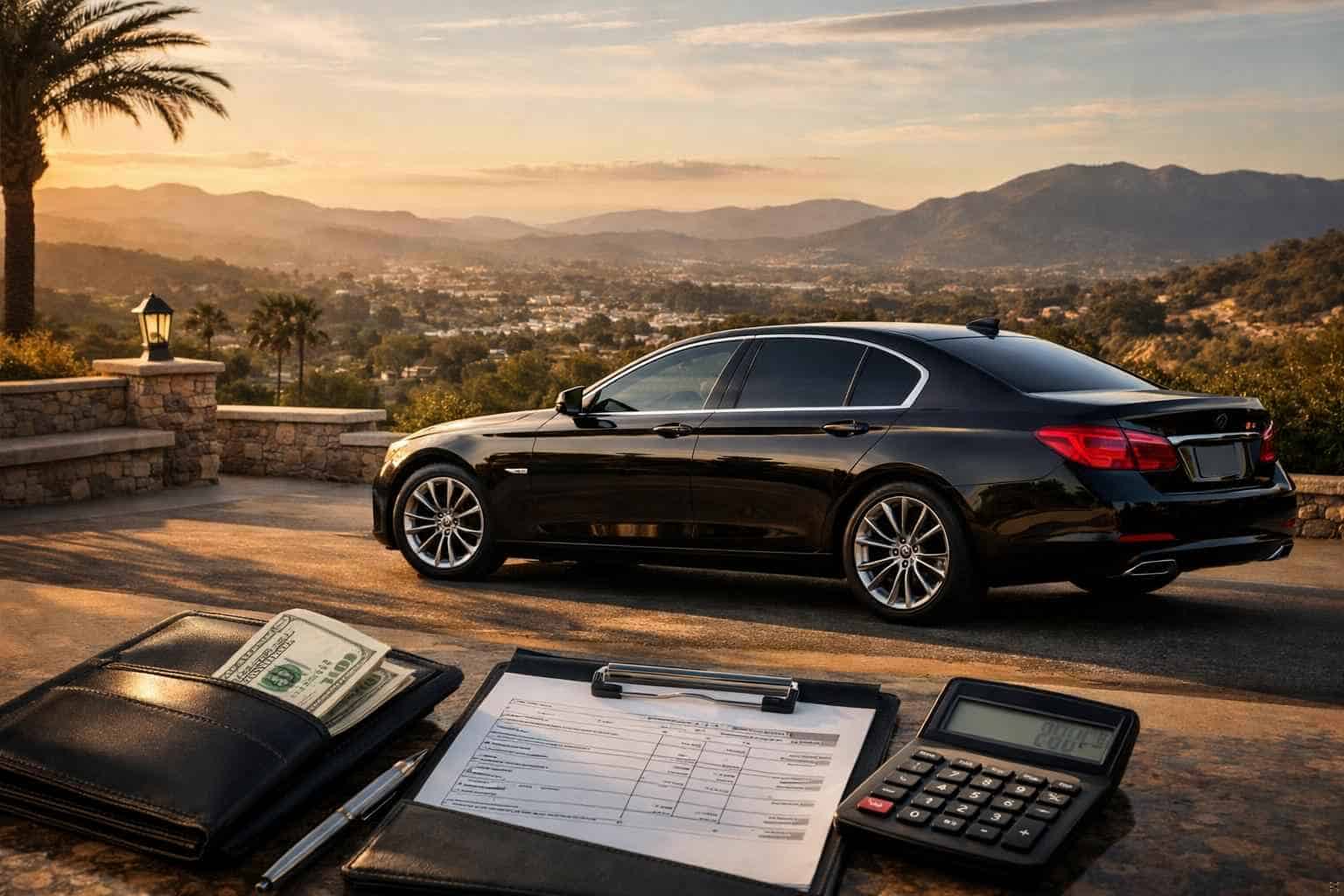 Black Car Service Prices in Escondido CA