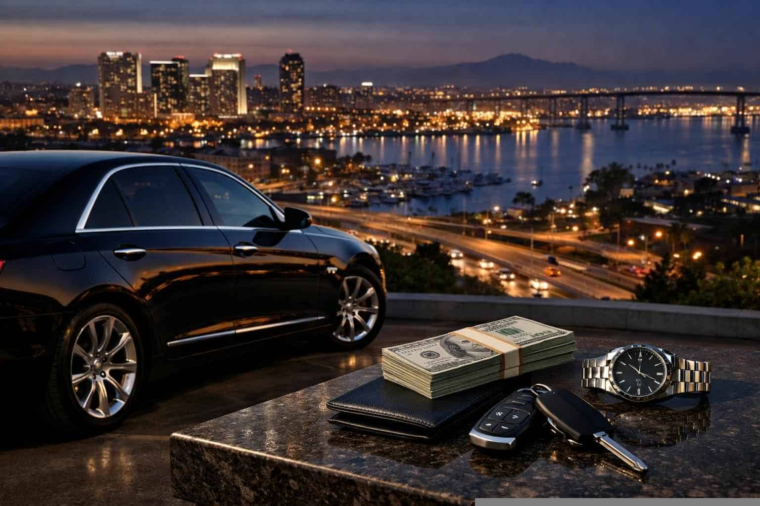 Black Car Service Prices in National City CA