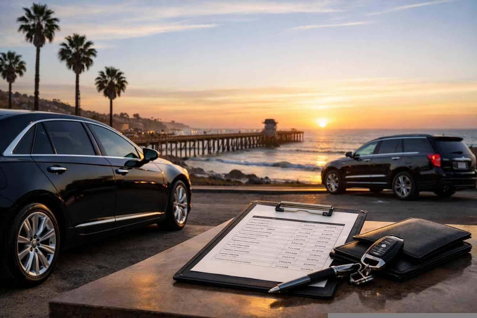 Black Car Service Prices in Oceanside CA