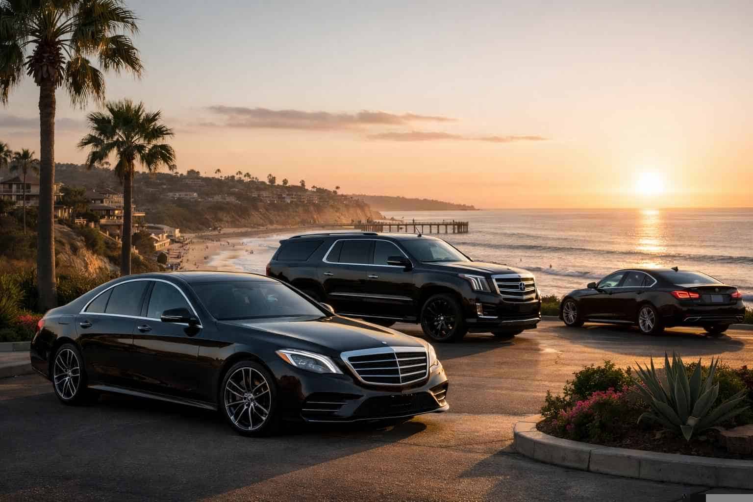 Black Cars In Del Mar California
