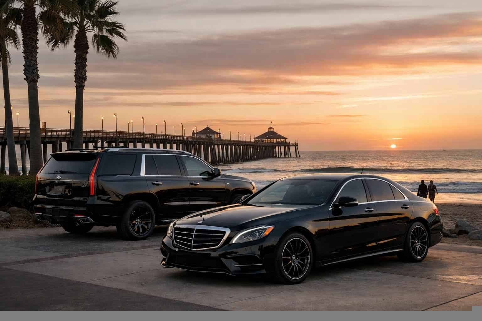 Black Cars in Imperial Beach California