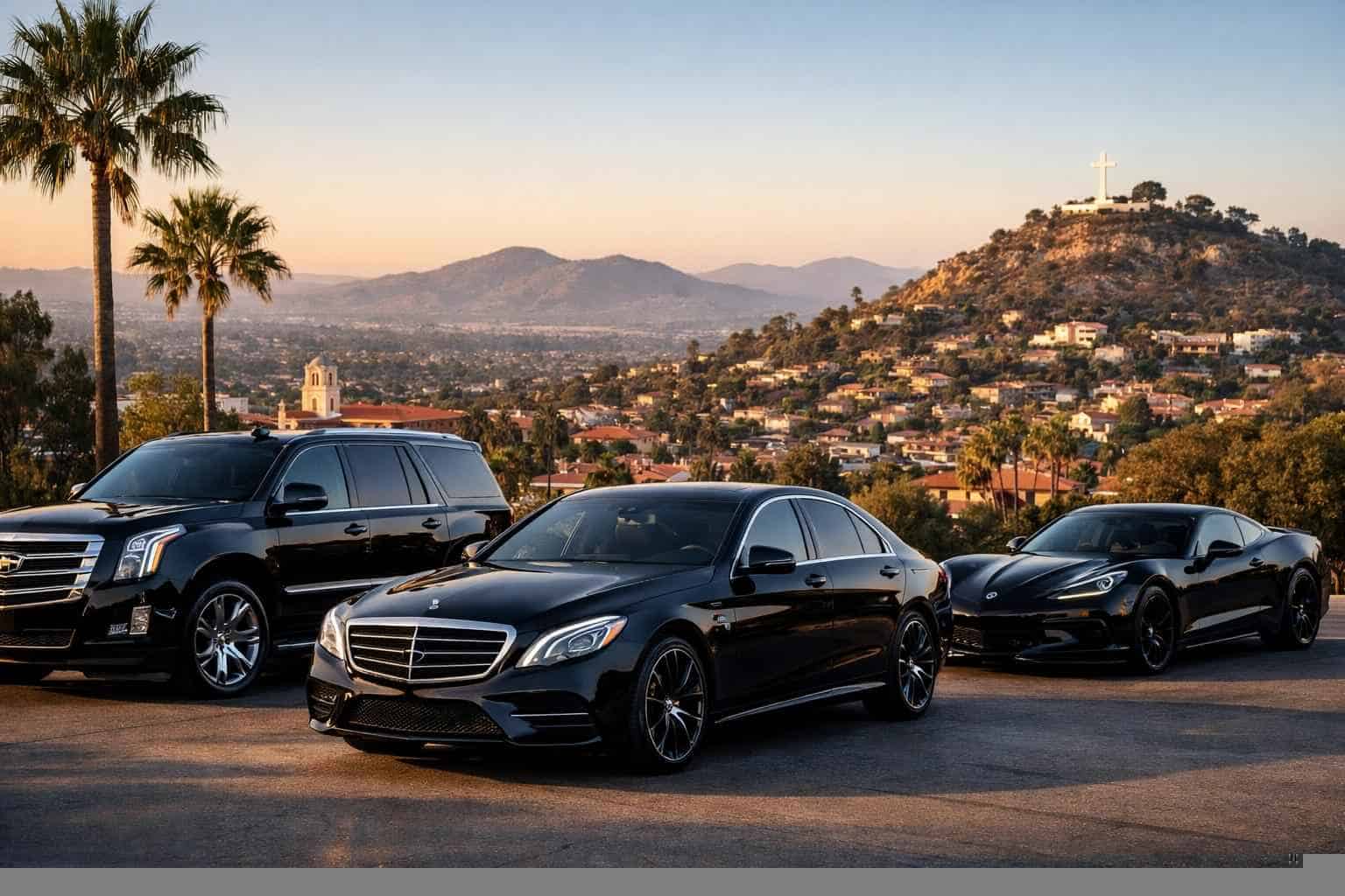 Black Cars in La Mesa California