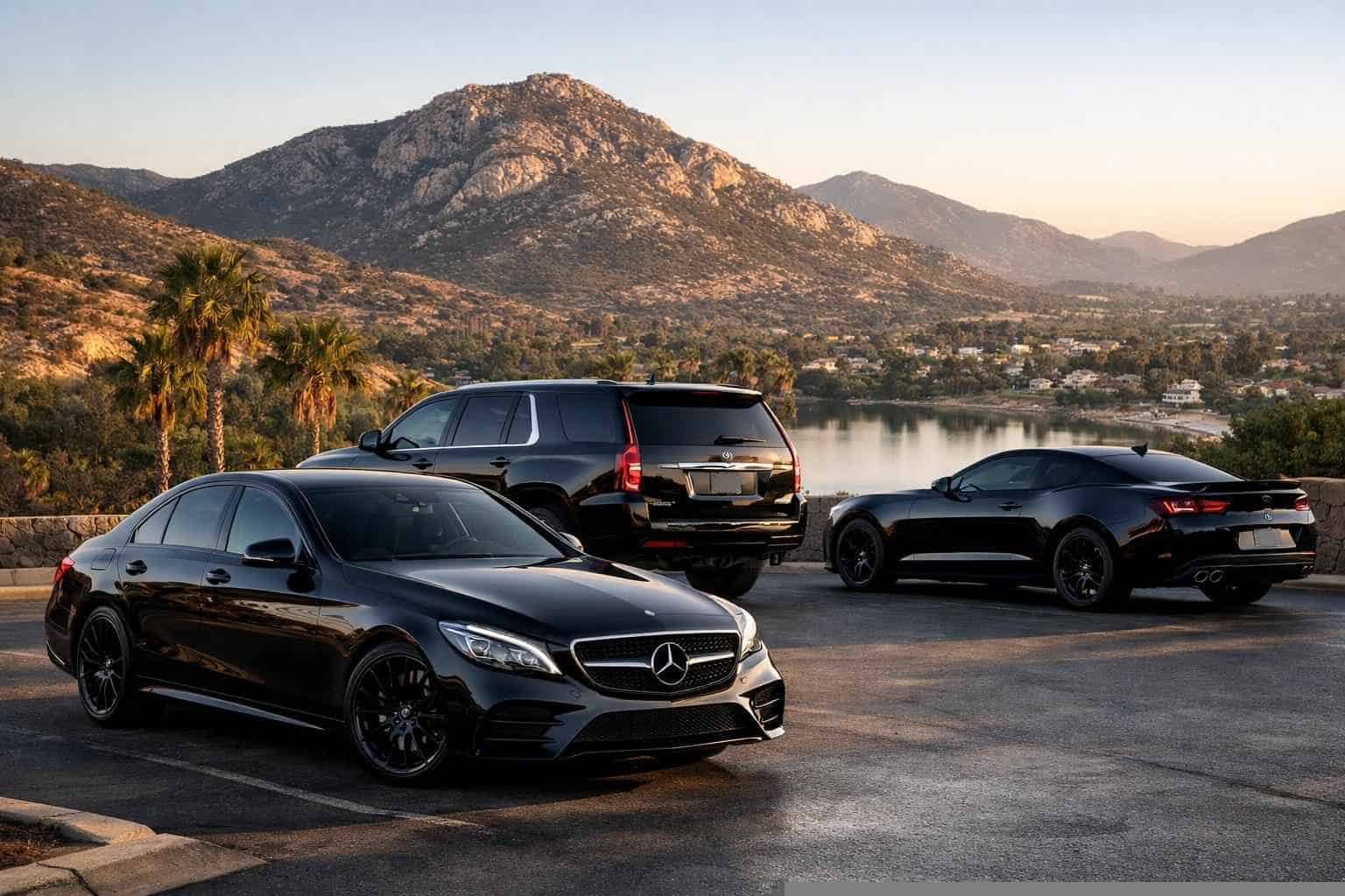 Black Cars in Santee California