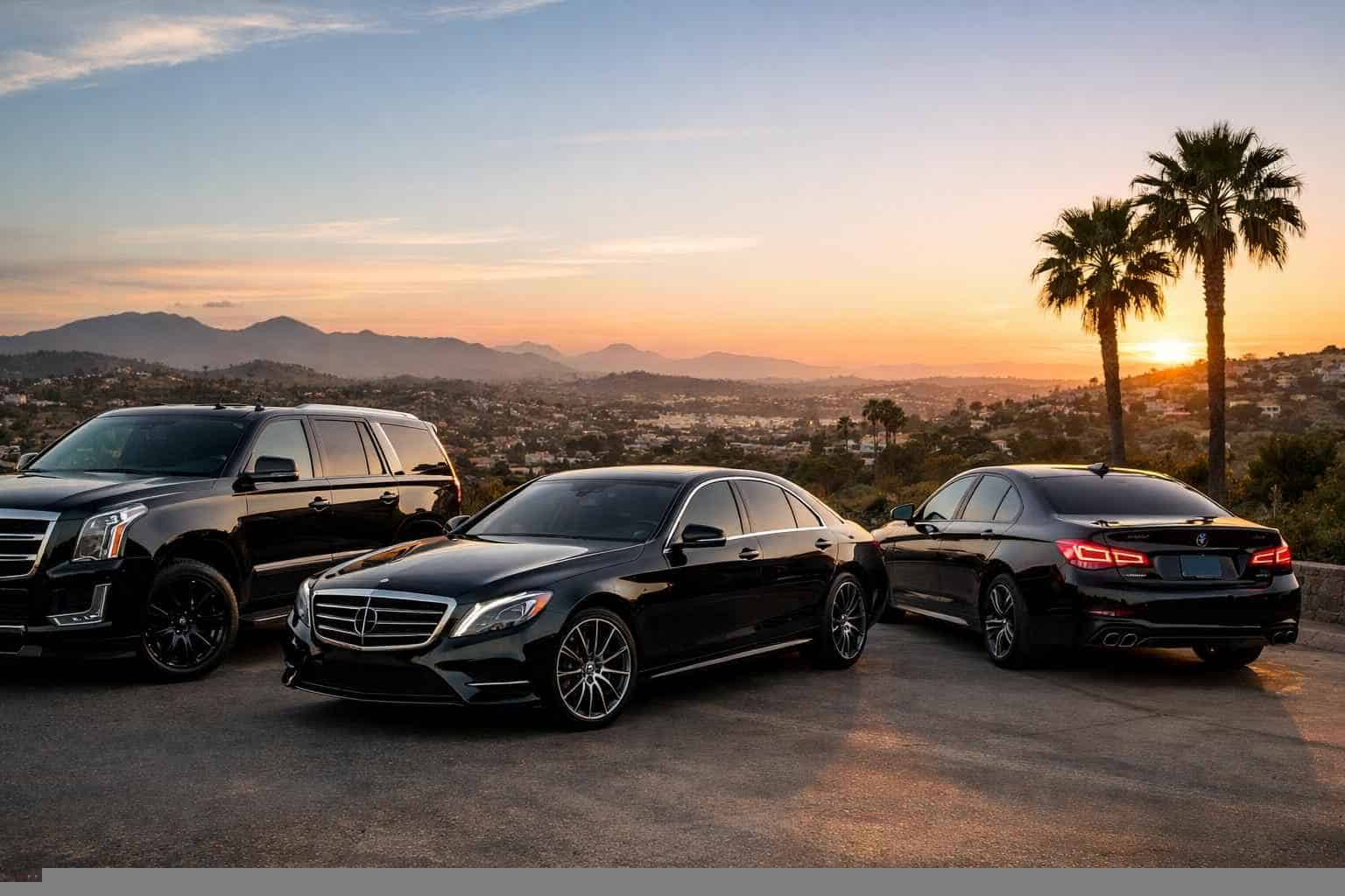 Black Cars in Vista California