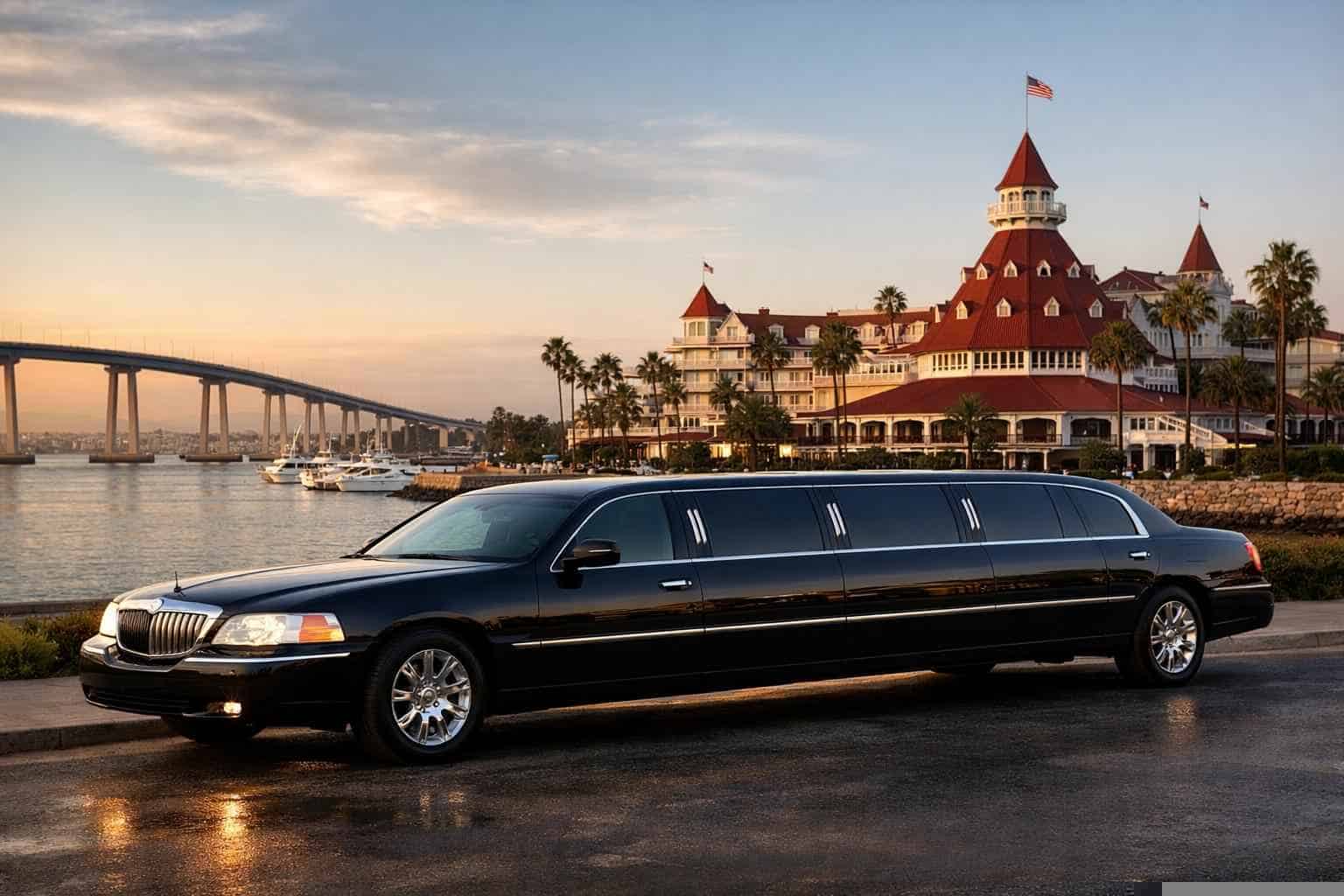 Black Limo Rental Coronado CA