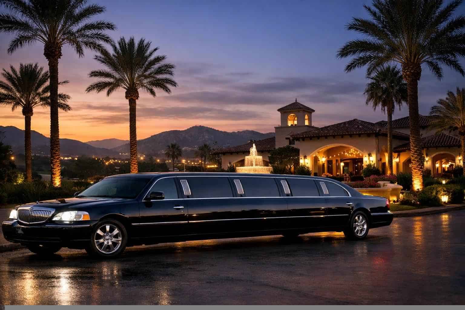 Black Limo Rental Escondido CA