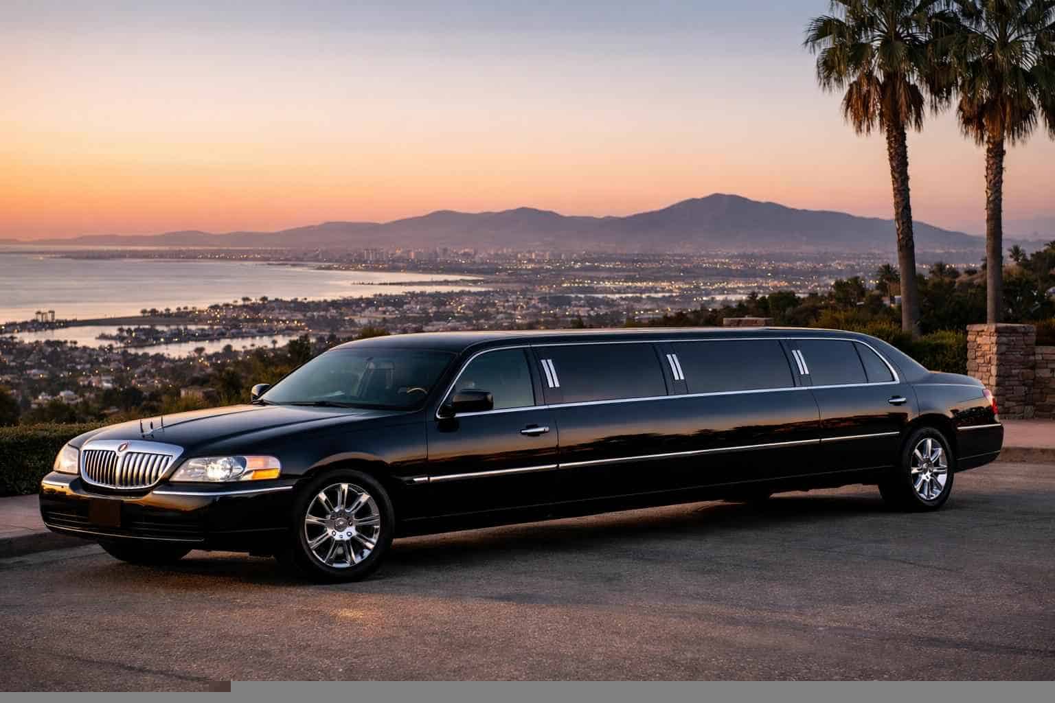 Black Limo Rental Near Me Chula Vista CA