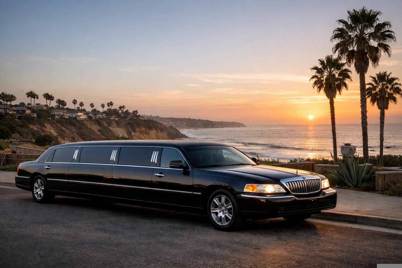 Black Limo Rental Near Me Encinitas CA