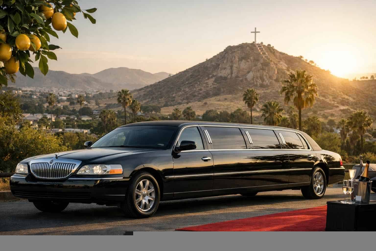 Black Limo Rental Near Me Lemon Grove CA
