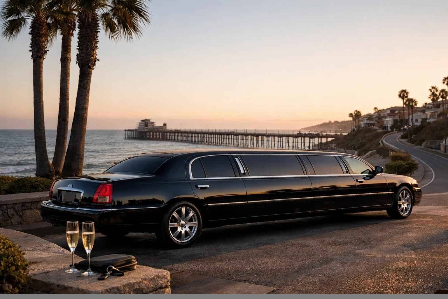 Black Limo Rental Near Me Oceanside CA