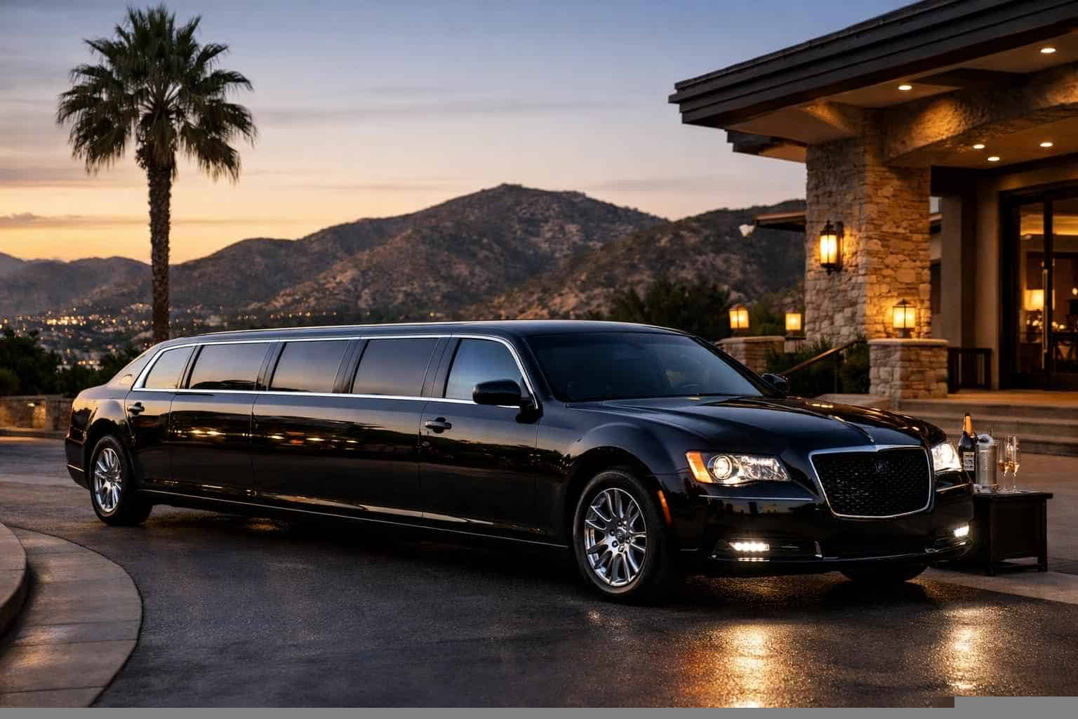 Black Limo Rental Poway CA
