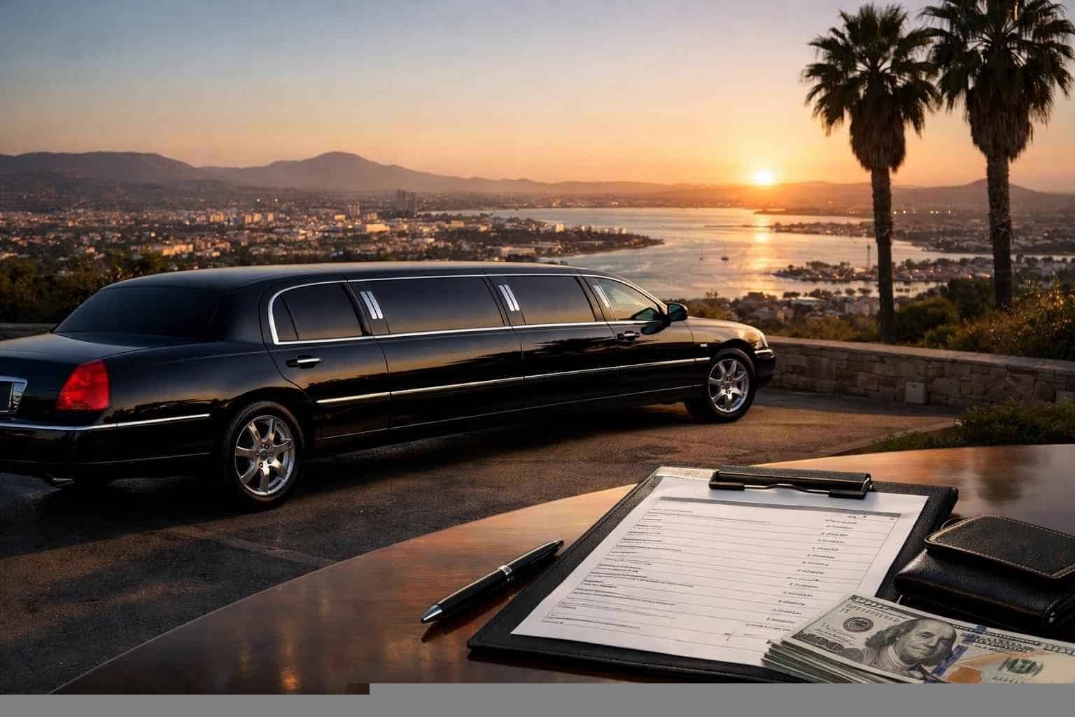 Black Limo Rental Prices in Chula Vista CA