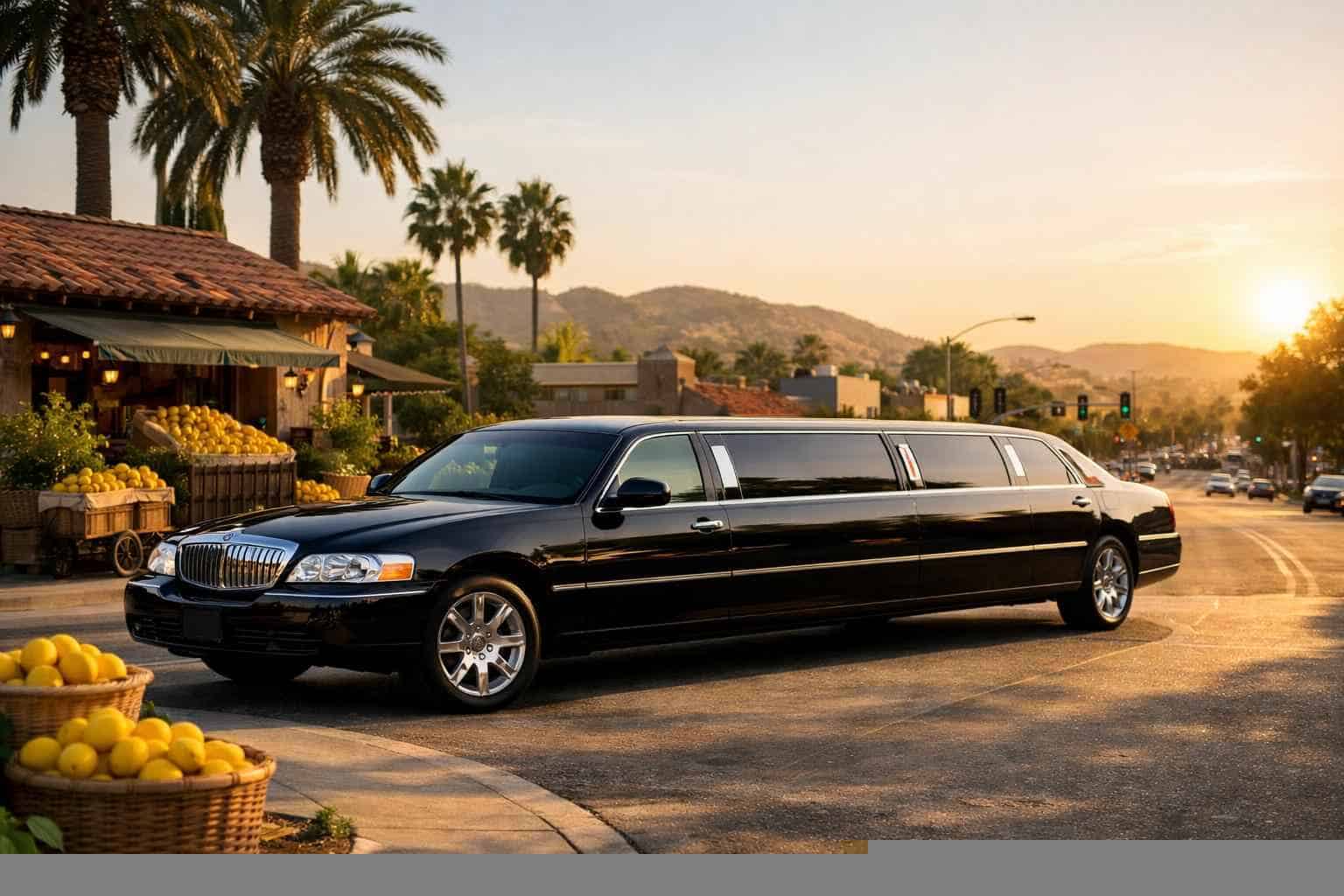 Black Limo Rental Prices in Lemon Grove CA
