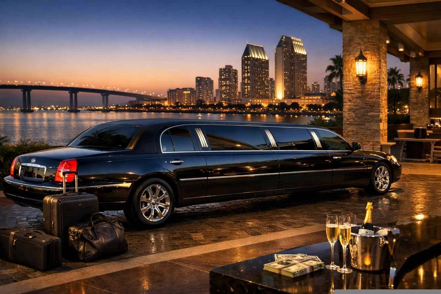 Black Limo Rental Prices in National City CA
