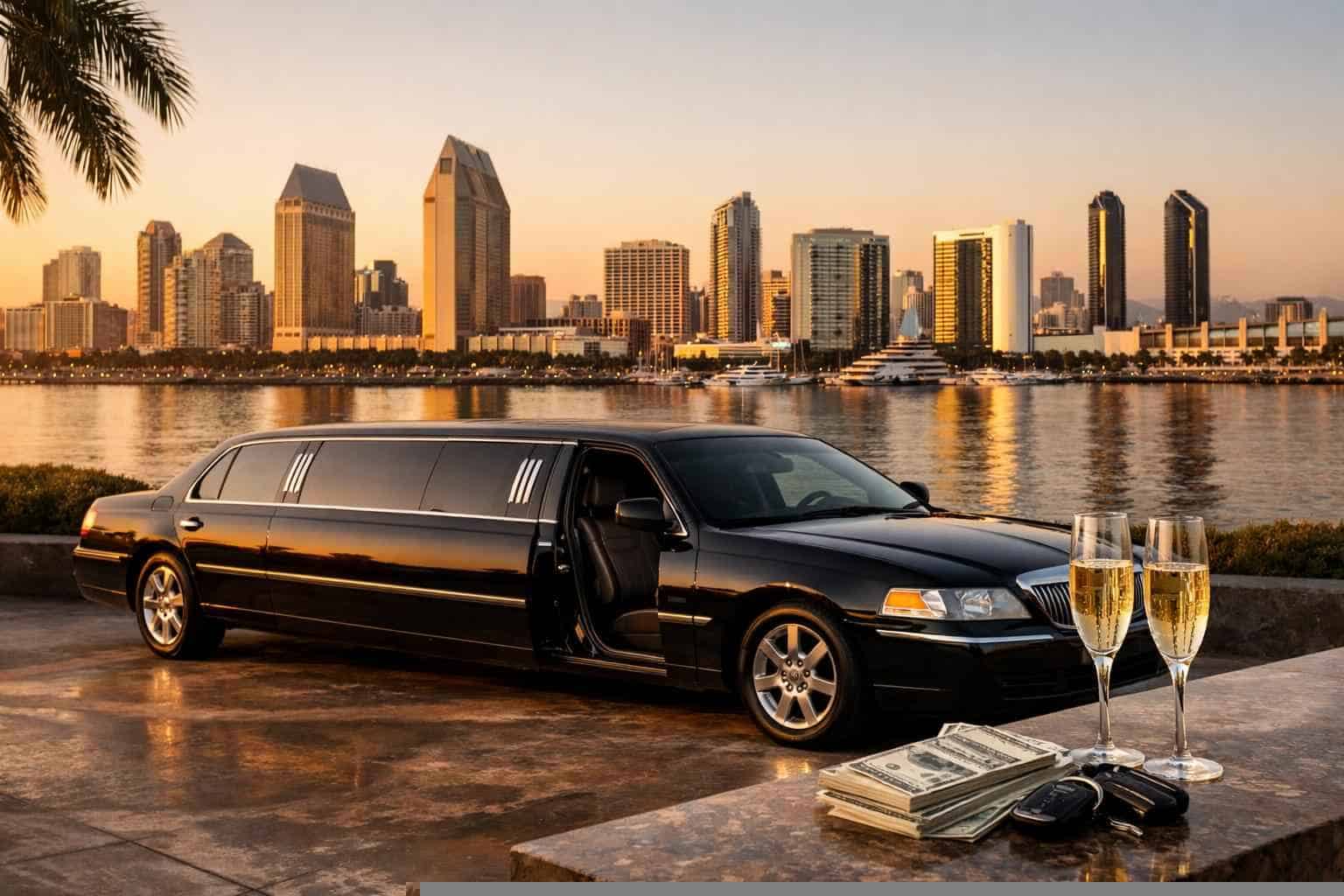 Black Limo Rental Prices in San Diego CA