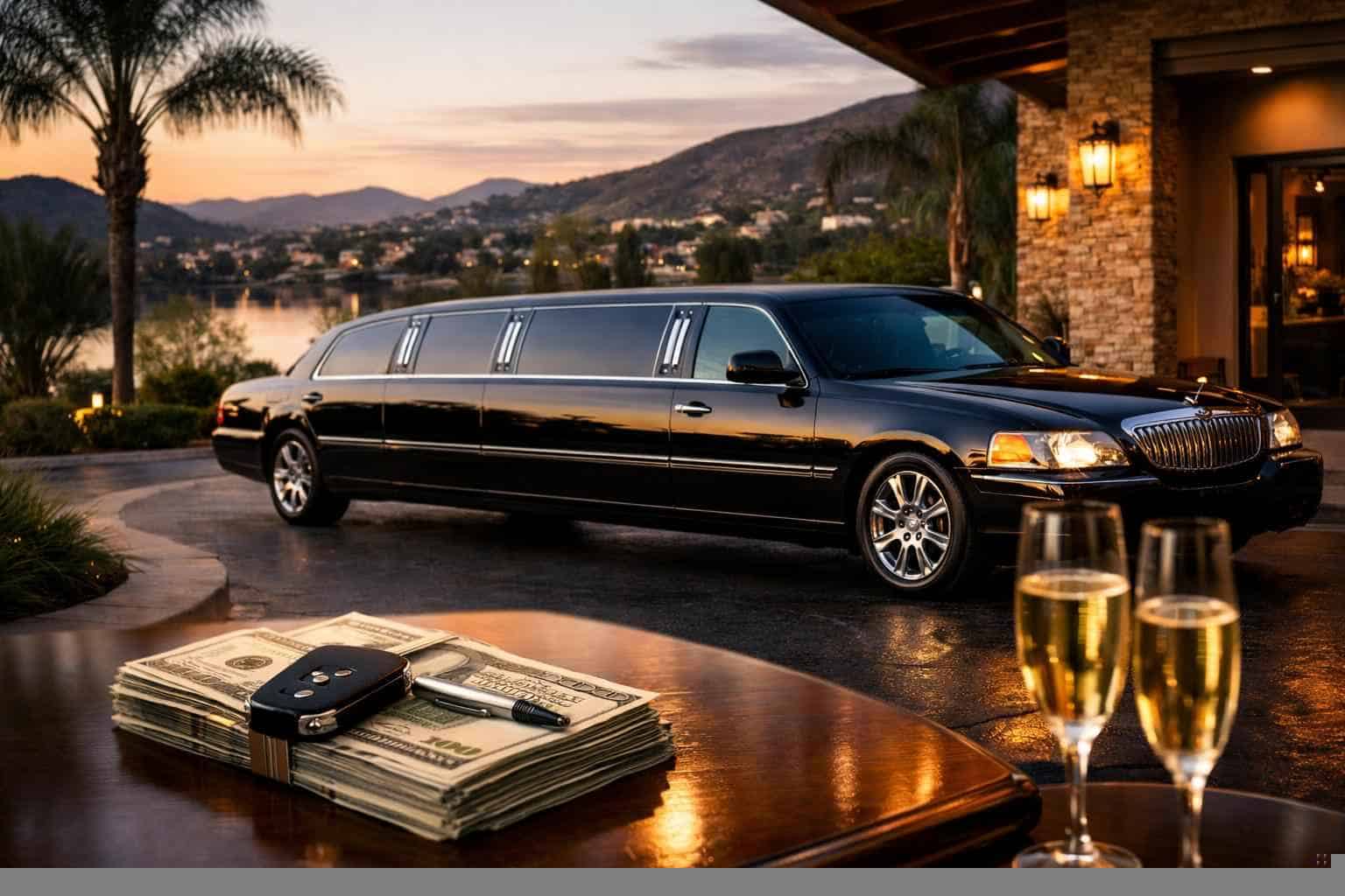 Black Limo Rental Prices in San Marcos CA