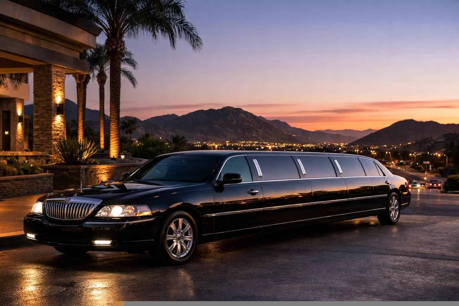 Black Limo Rental Santee CA