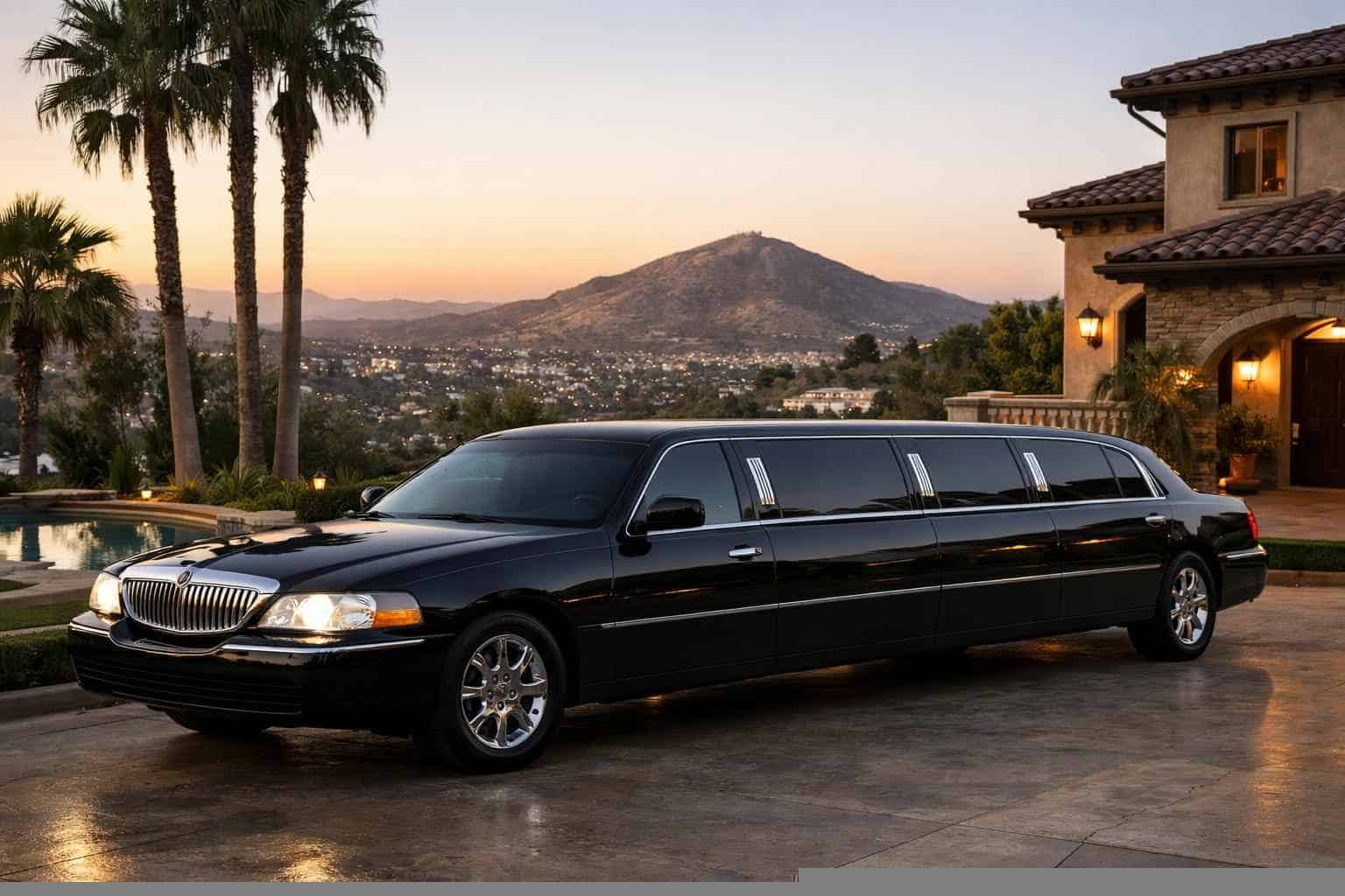 Black Limo Rental Services in La Mesa