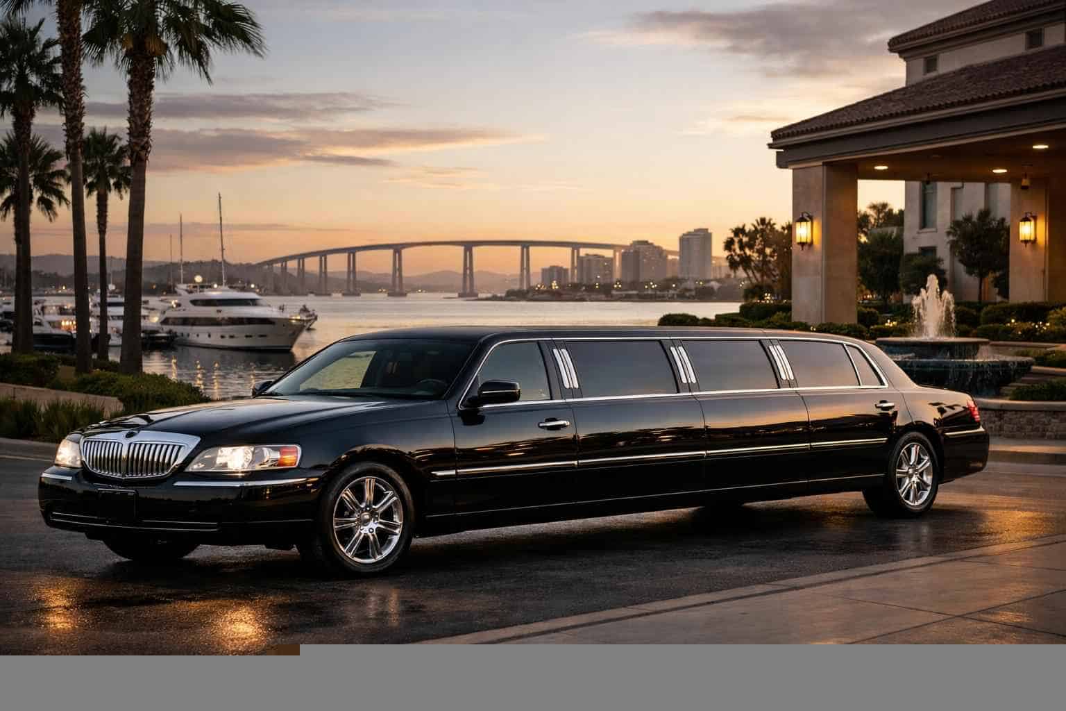 Black Limo Rental Services in National City
