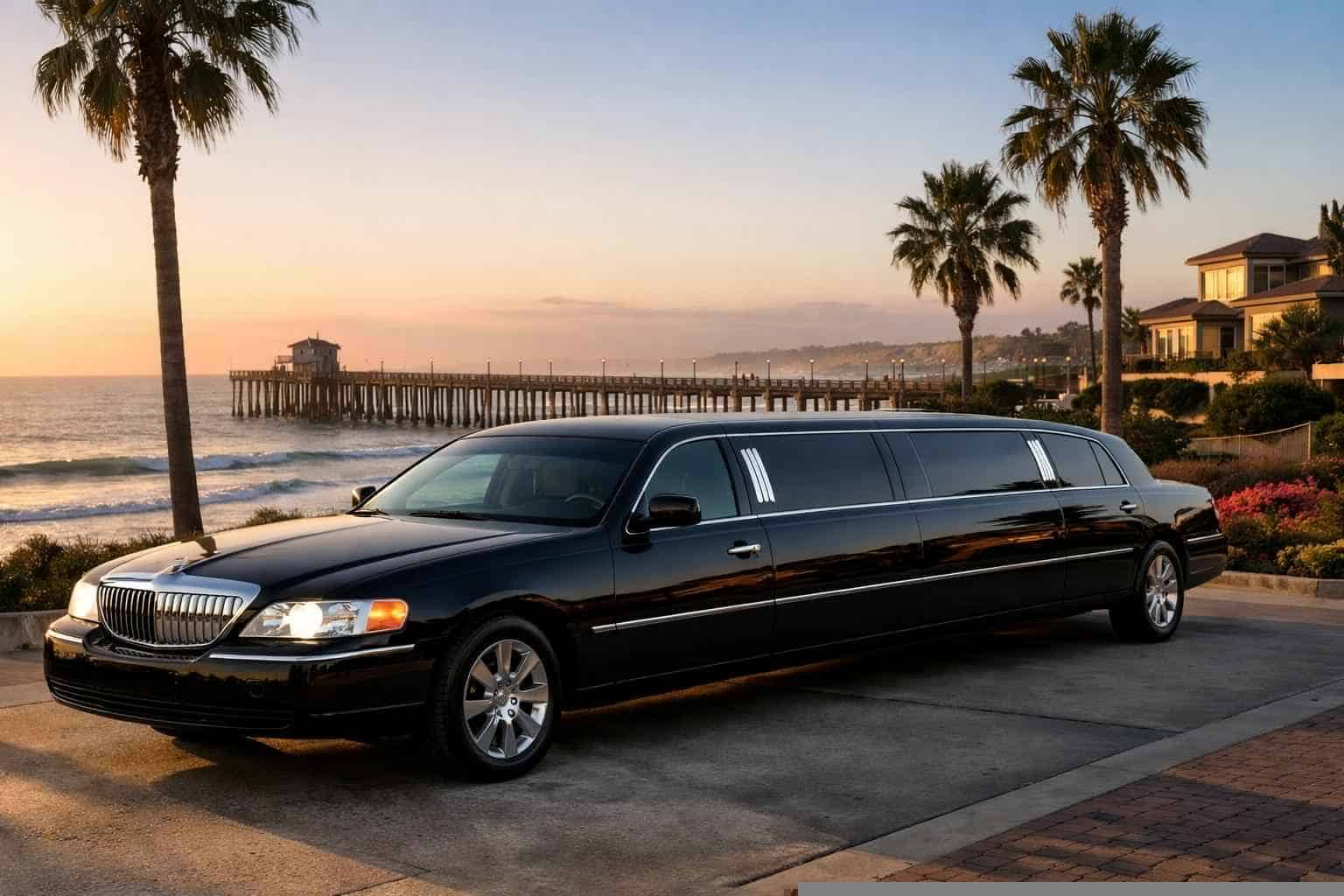 Black Limo Rental Services in Oceanside