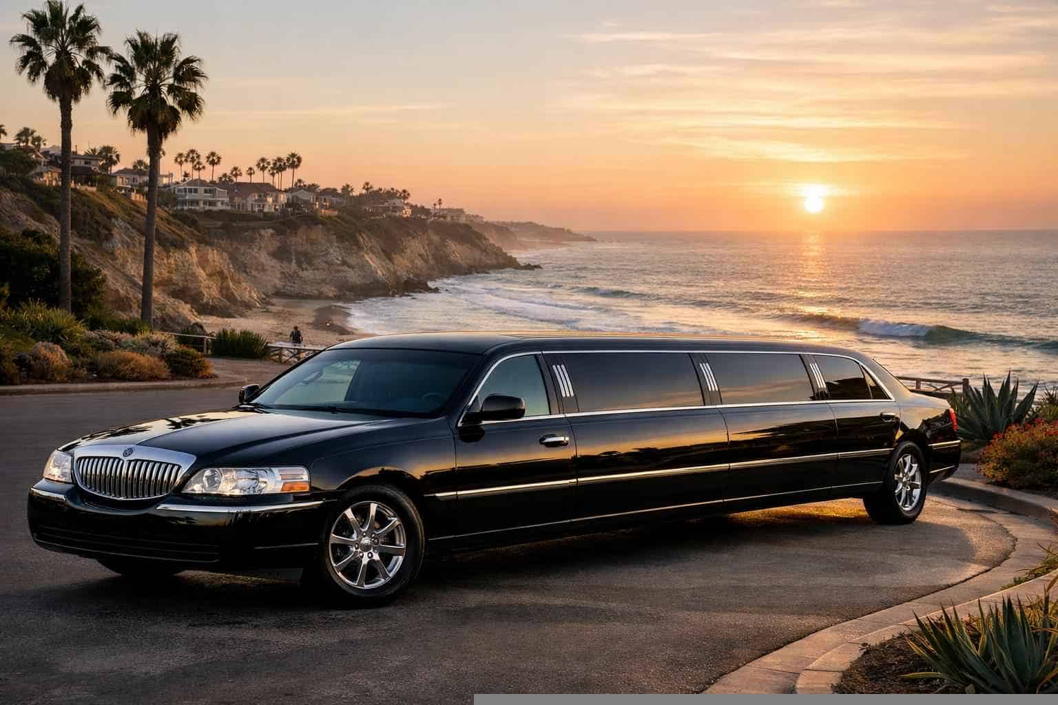 Black Limo Rental Services in Solana Beach