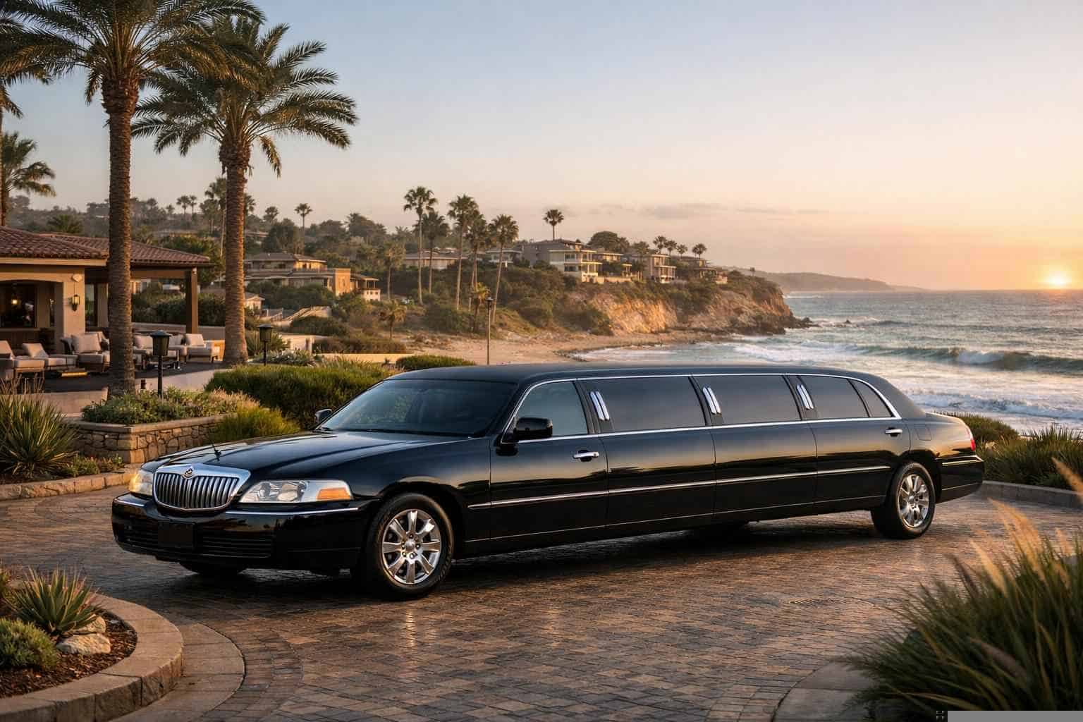 Black Limo Service Del Mar CA