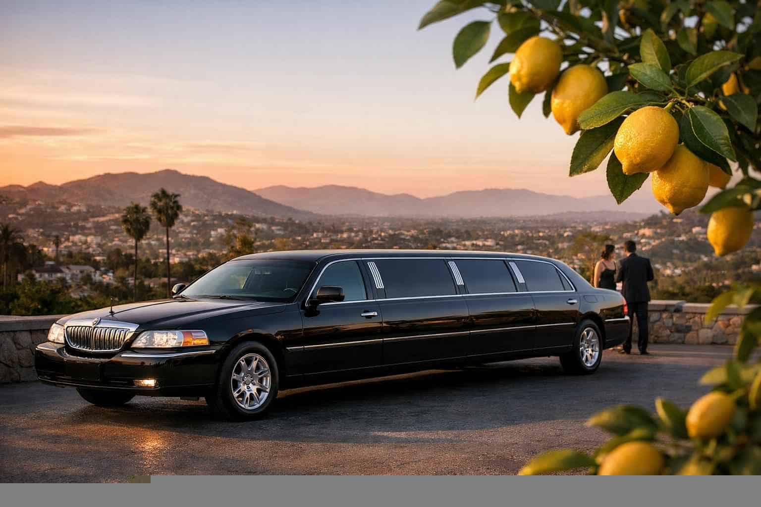 Black Limo Service Lemon Grove CA