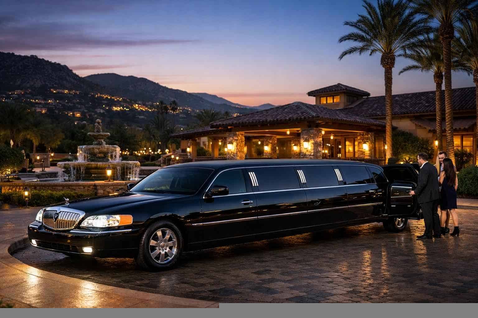 Black Limo Service Poway CA