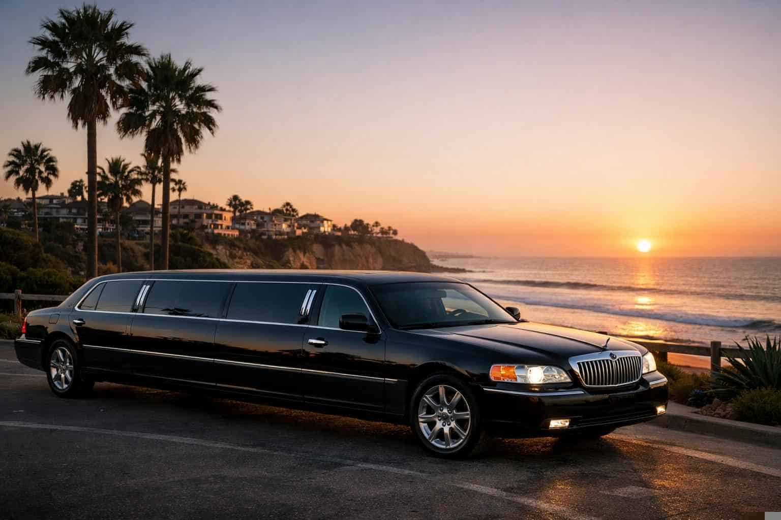 Black Limo Service Solana Beach CA