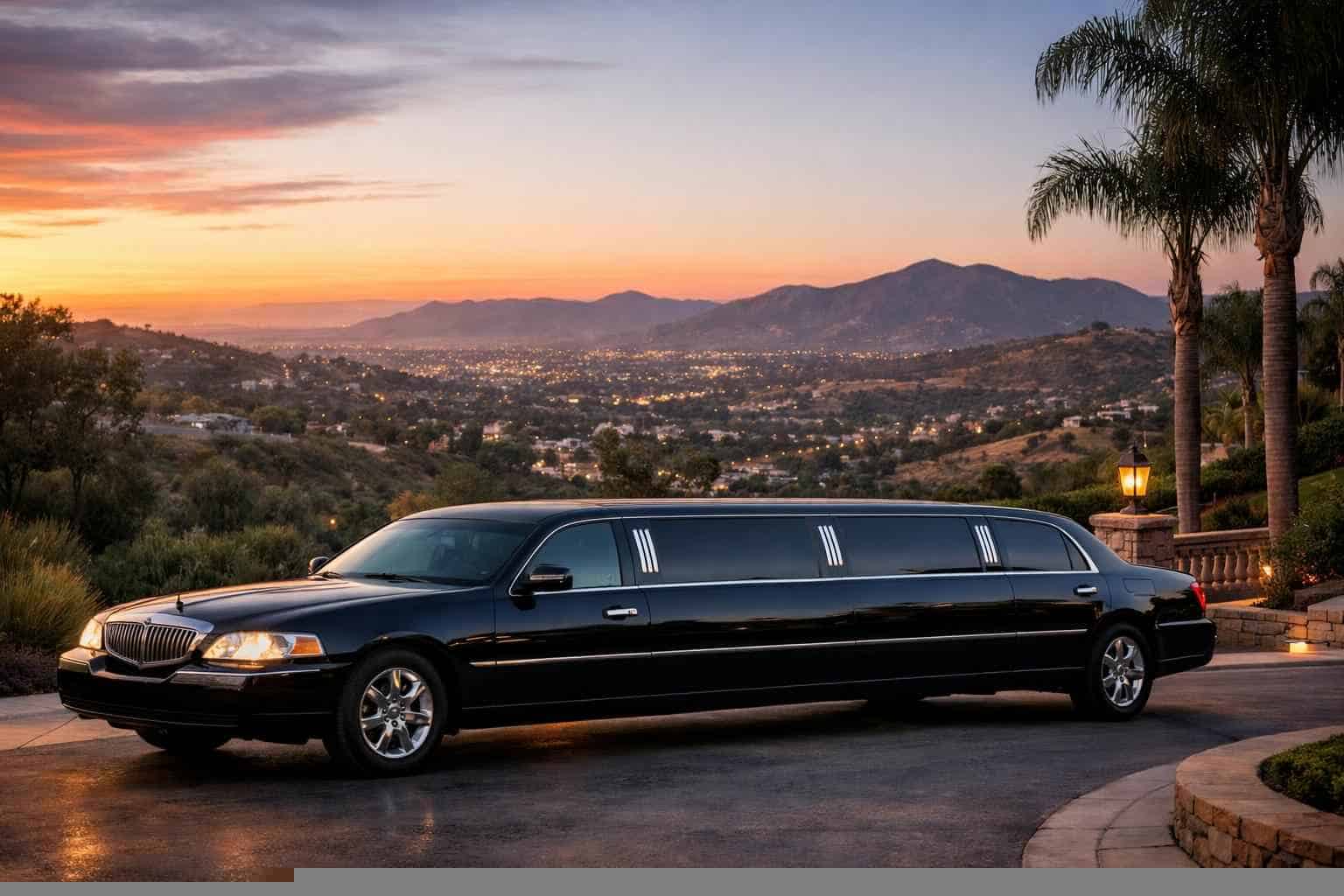 Black Limo Service Vista CA