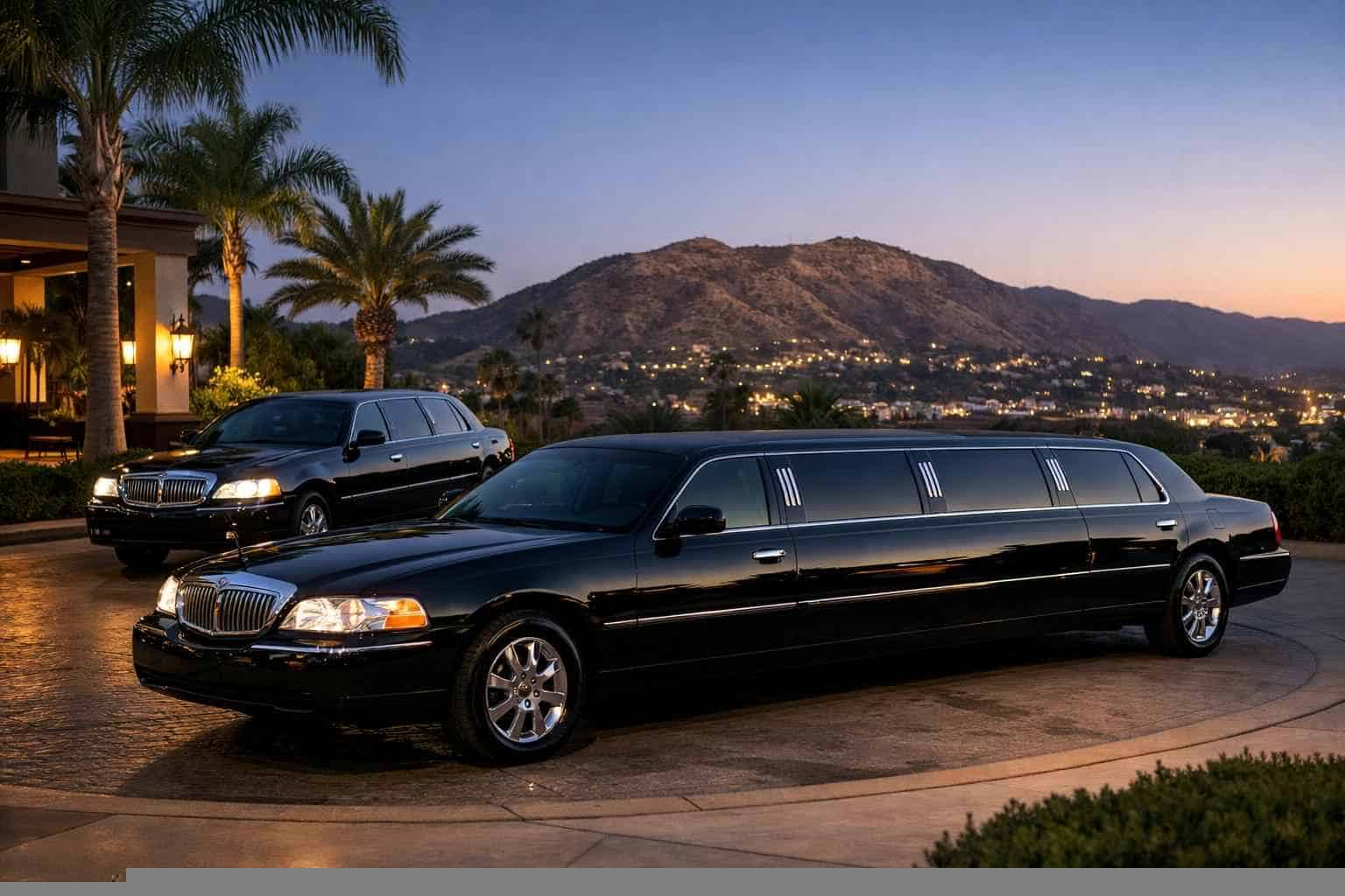 Black Limousines in El Cajon California
