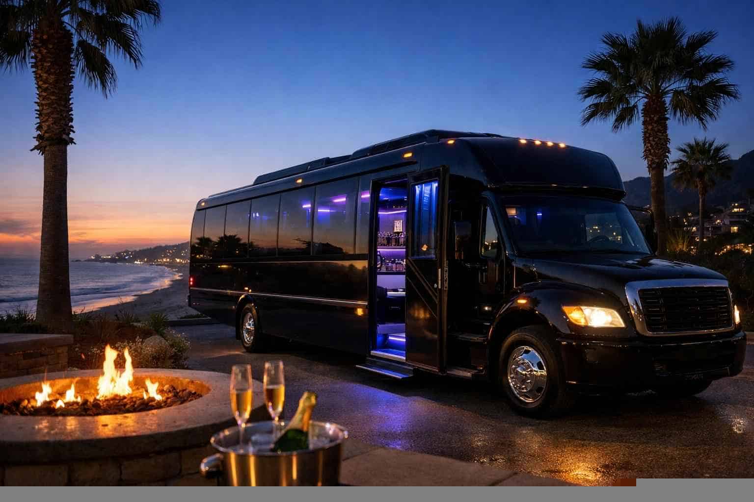 Black Party Bus Service Carlsbad CA