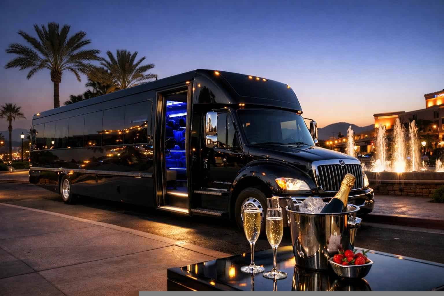 Black Party Bus Service El Cajon CA