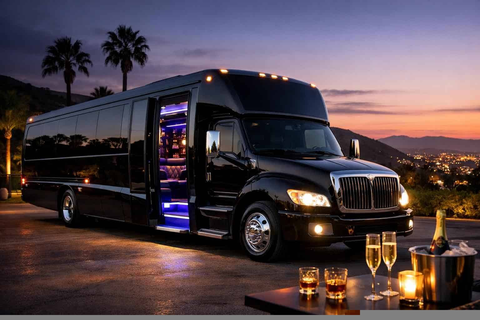 Black Party Bus Service Escondido CA