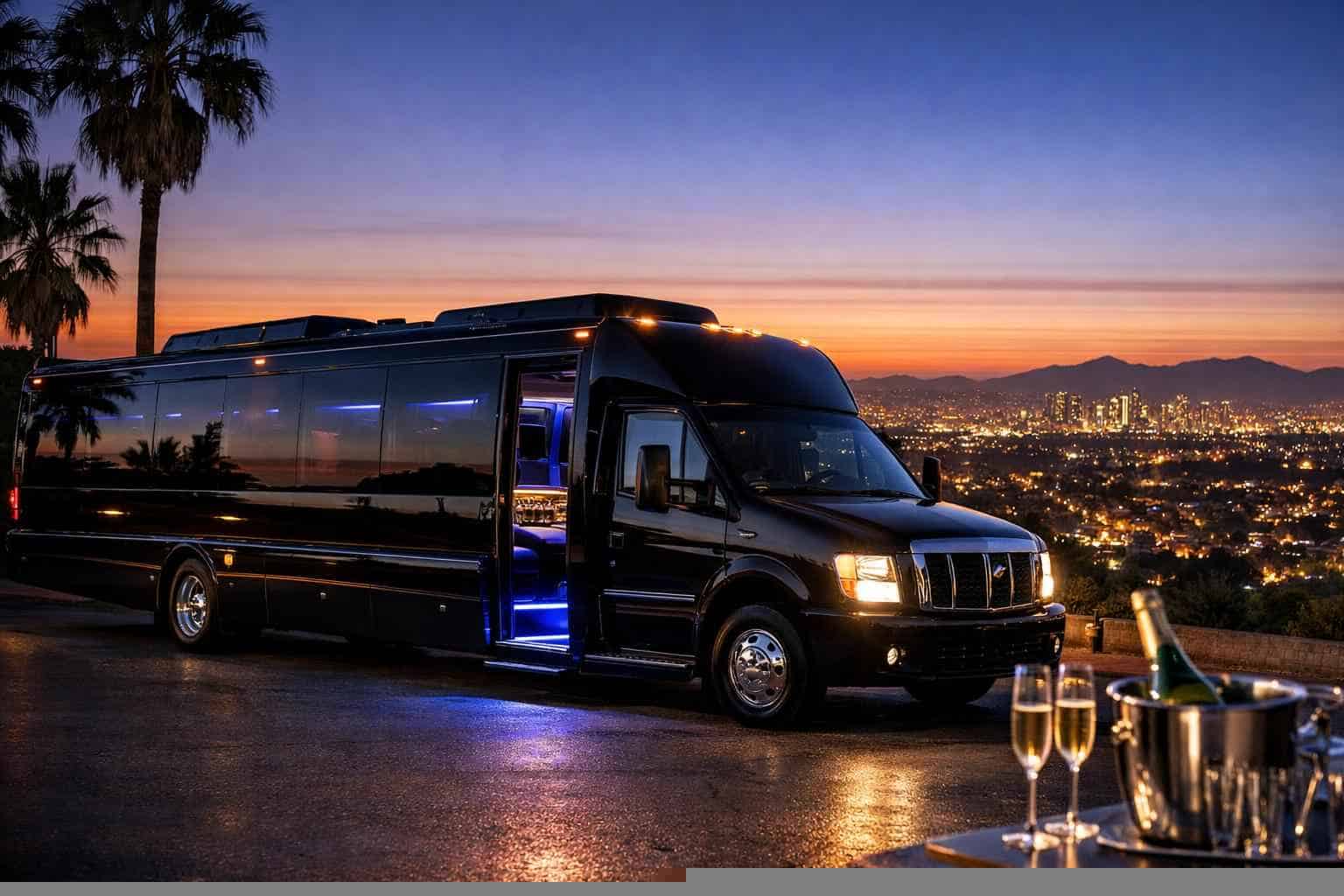 Black Party Bus Service La Mesa CA