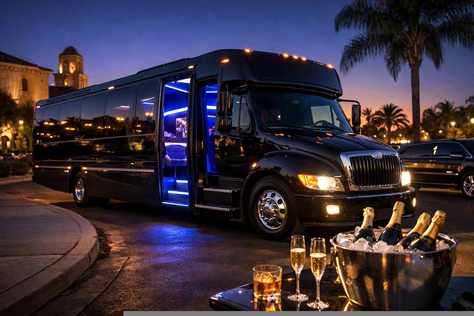 Black Party Bus Service San Marcos CA