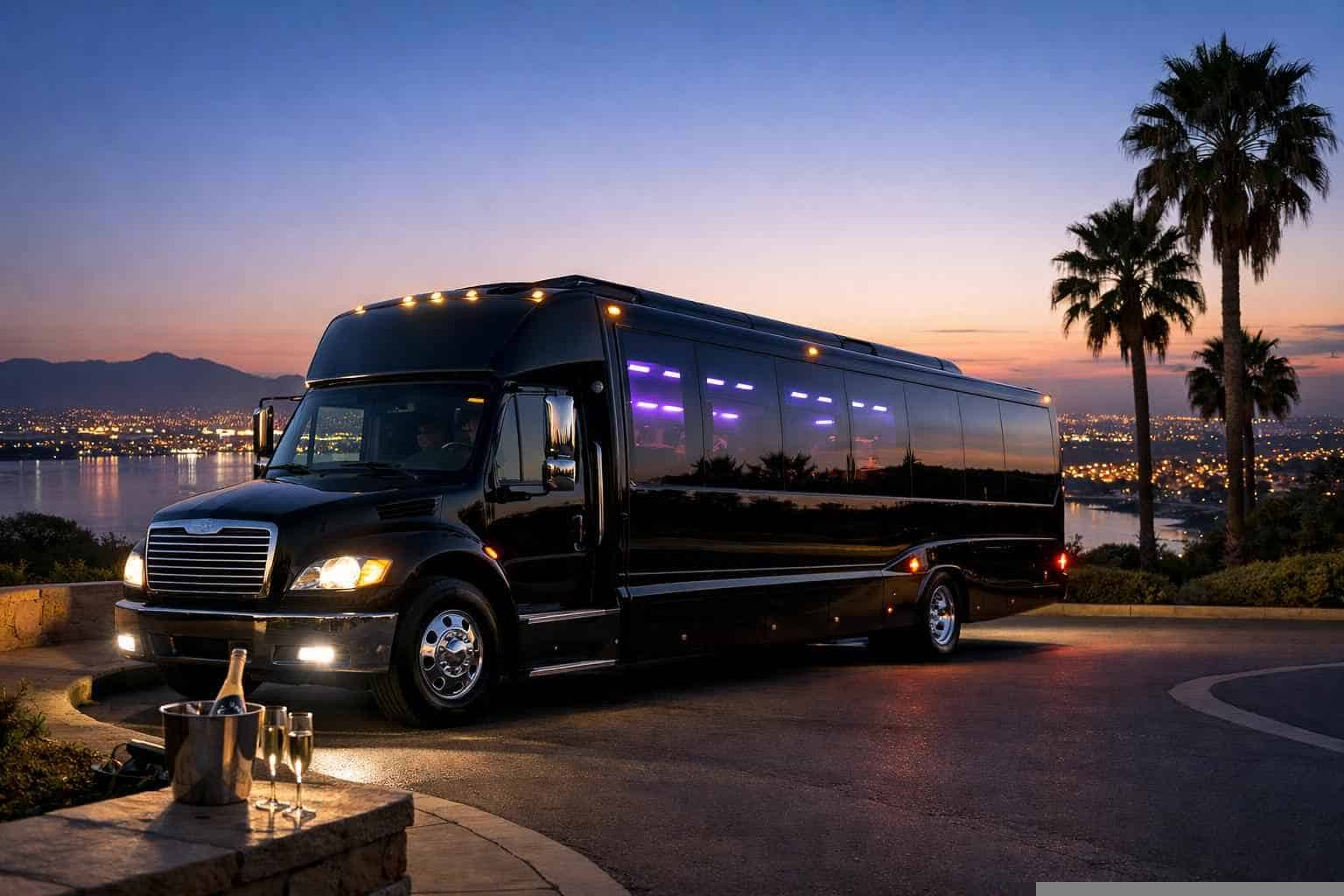 Black Party Buses in Chula Vista California