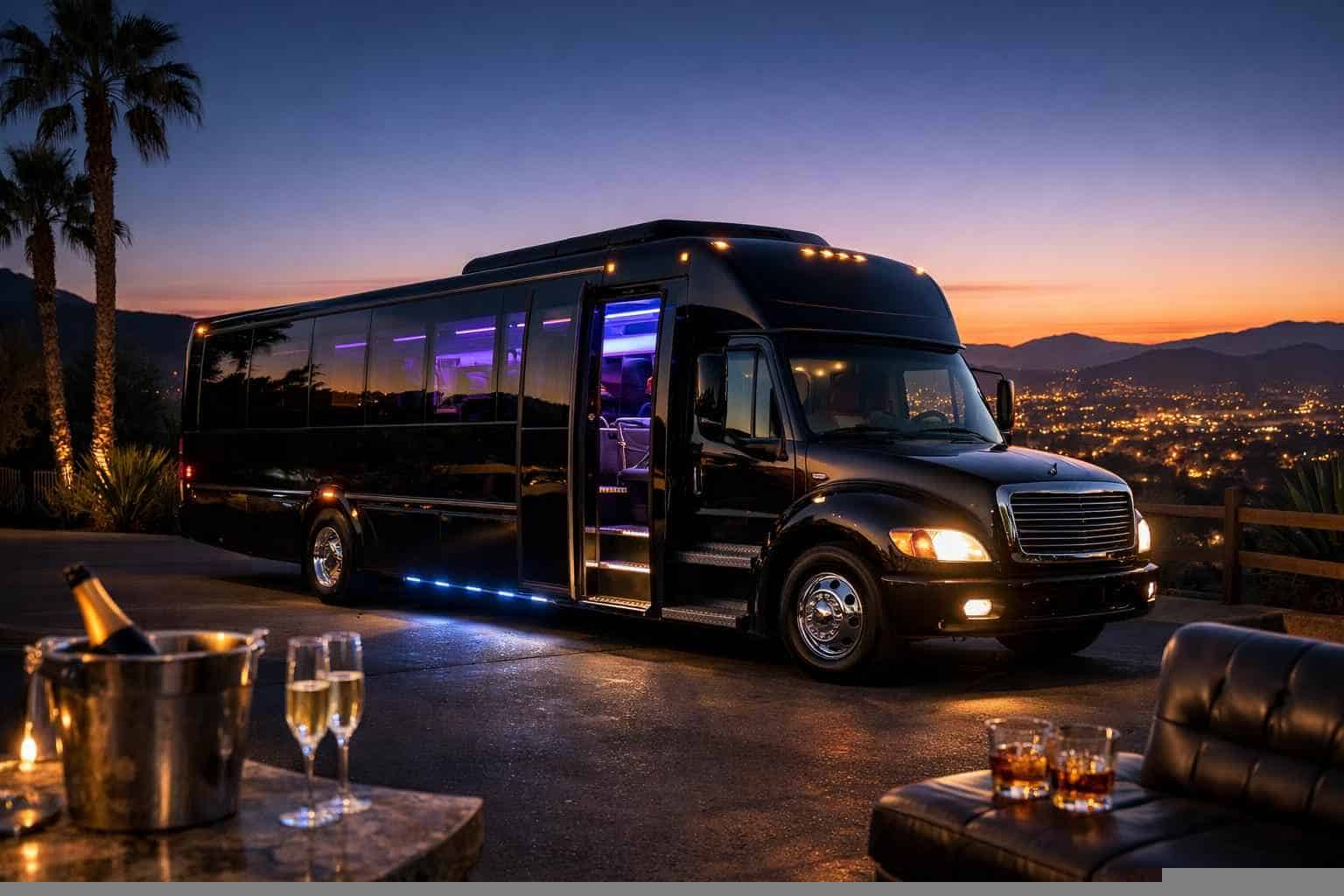 Black Party Buses In Escondido California