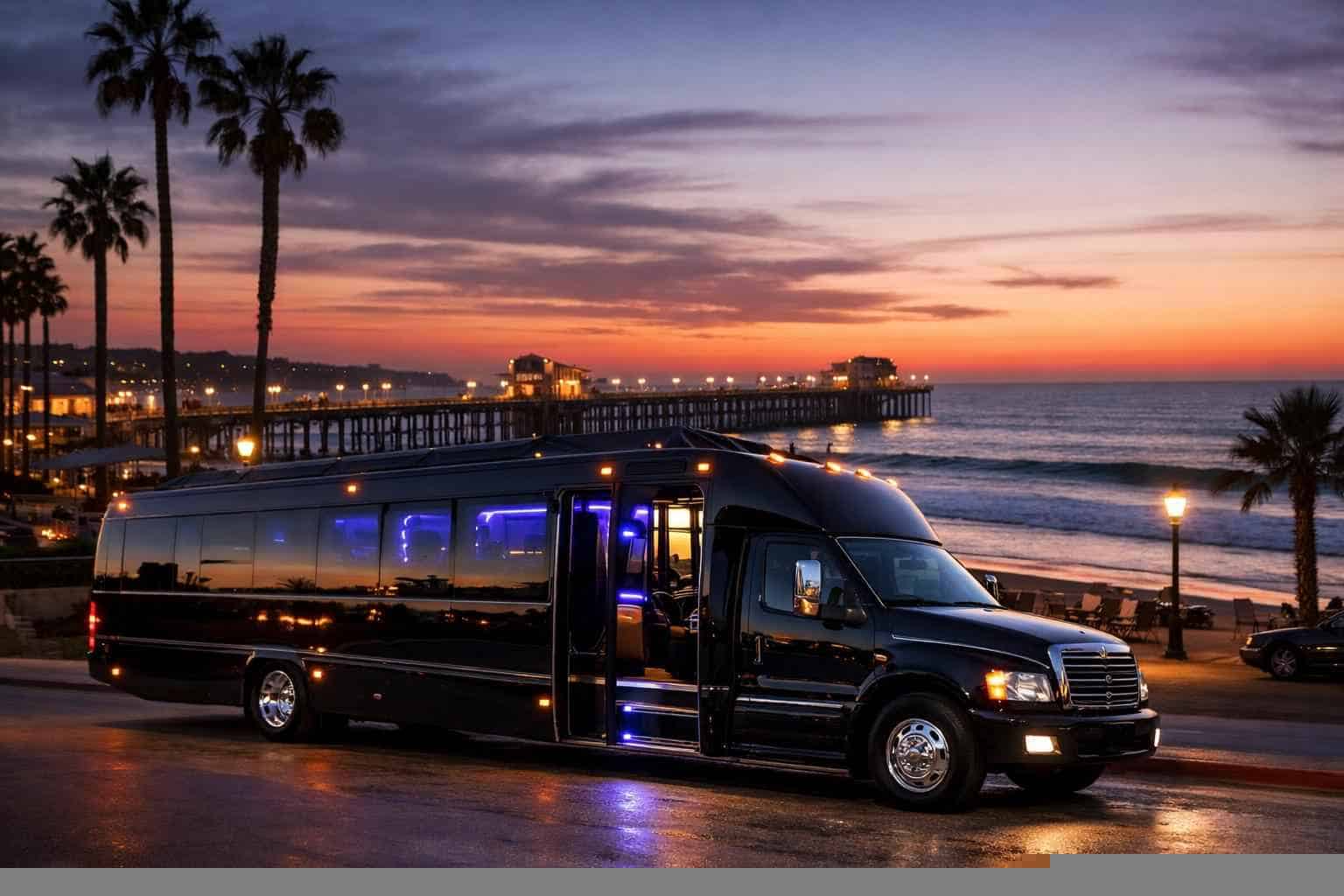 Black Party Buses in Oceanside California