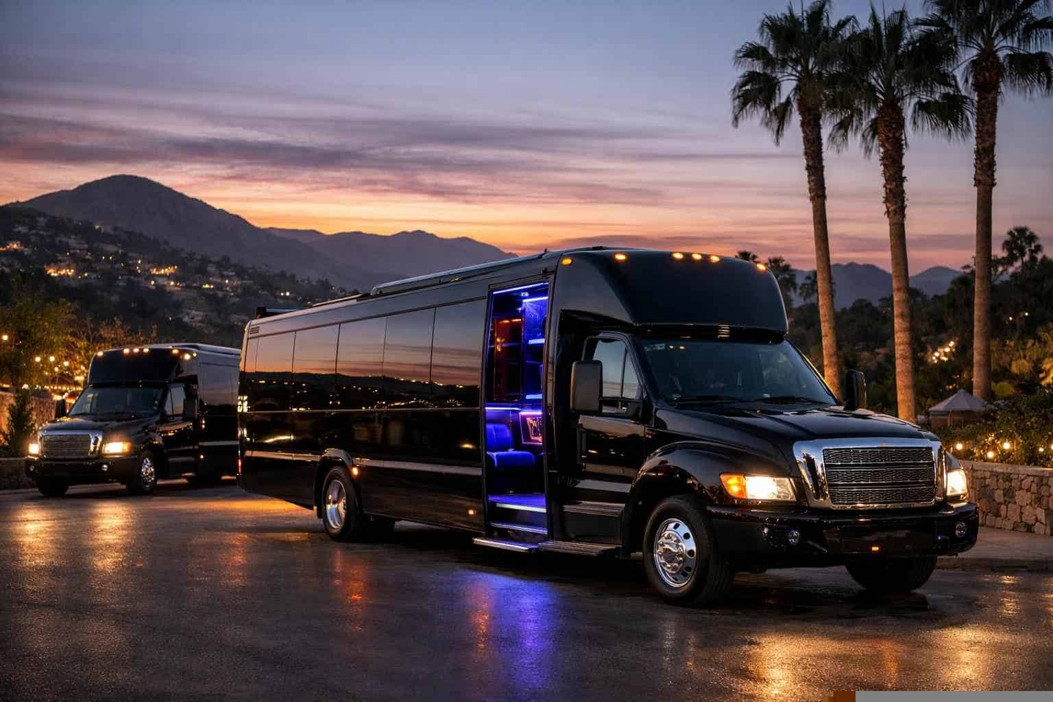 Black Party Buses in Poway California