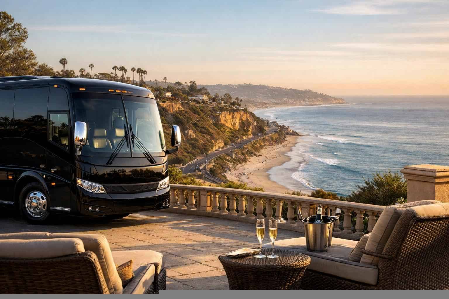 Bus Rental Del Mar CA