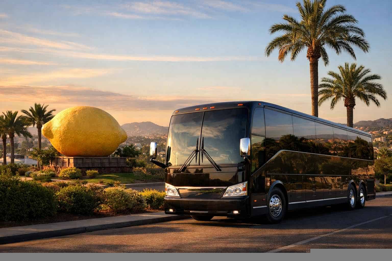 Bus Rental Lemon Grove CA