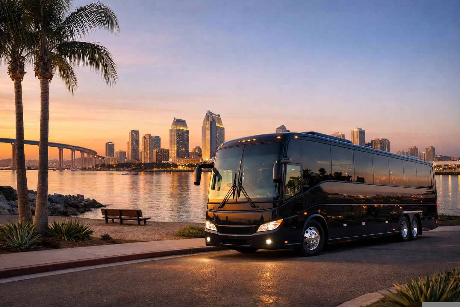 Bus Rental Near Me Coronado CA