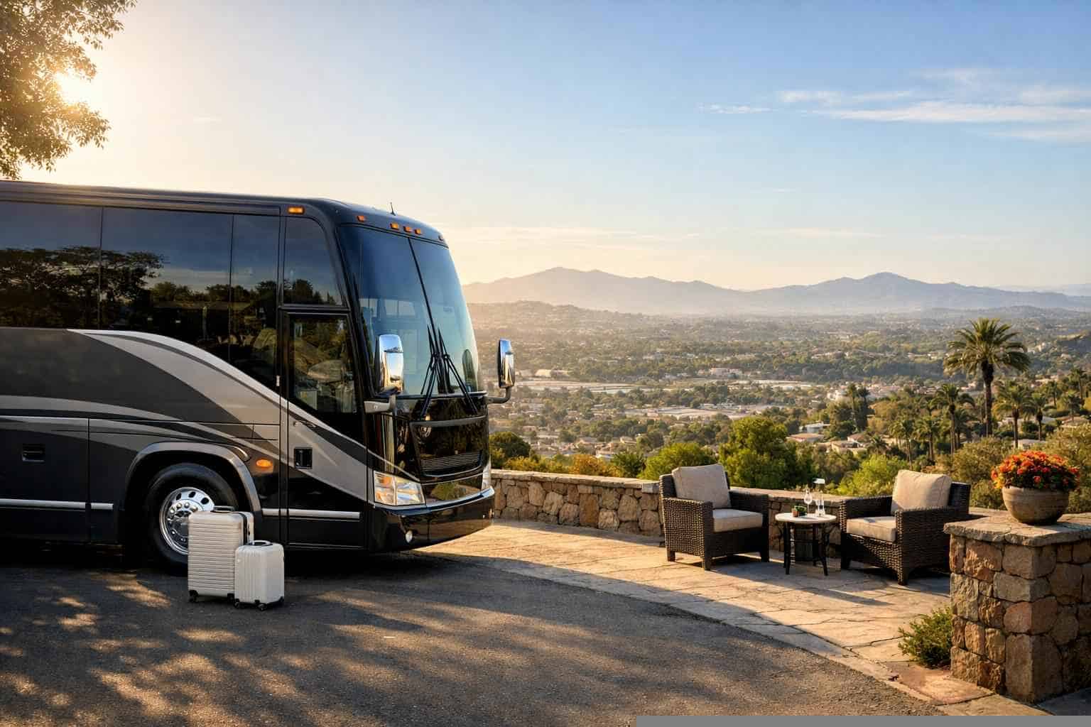 Bus Rental Near Me Vista CA