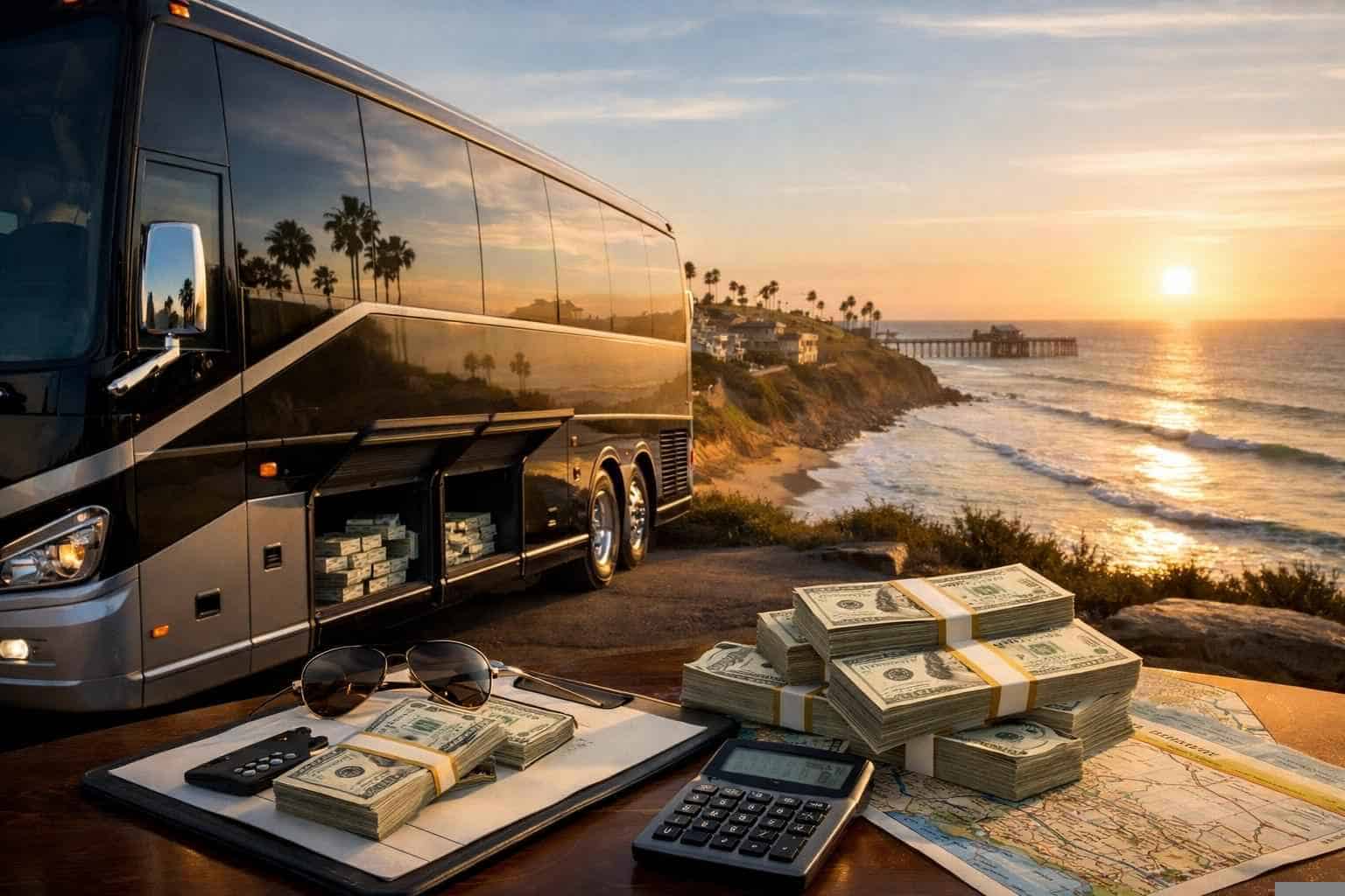 Bus Rental Prices in Carlsbad CA