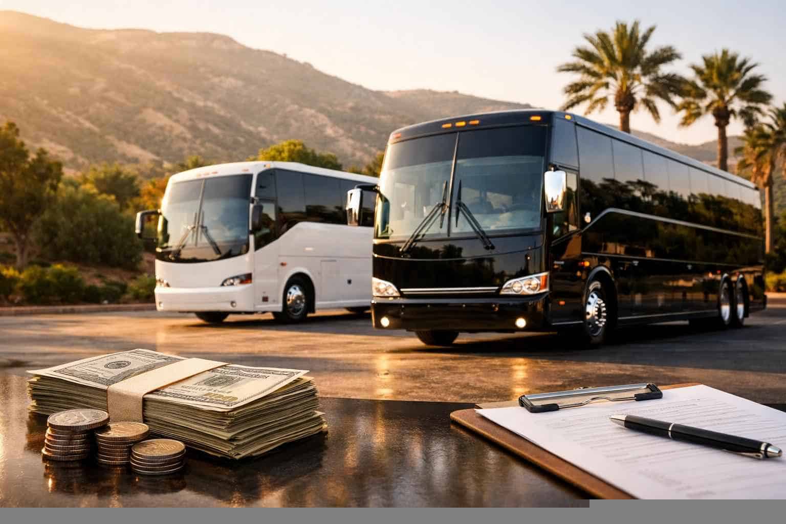 Bus Rental Prices in El Cajon CA
