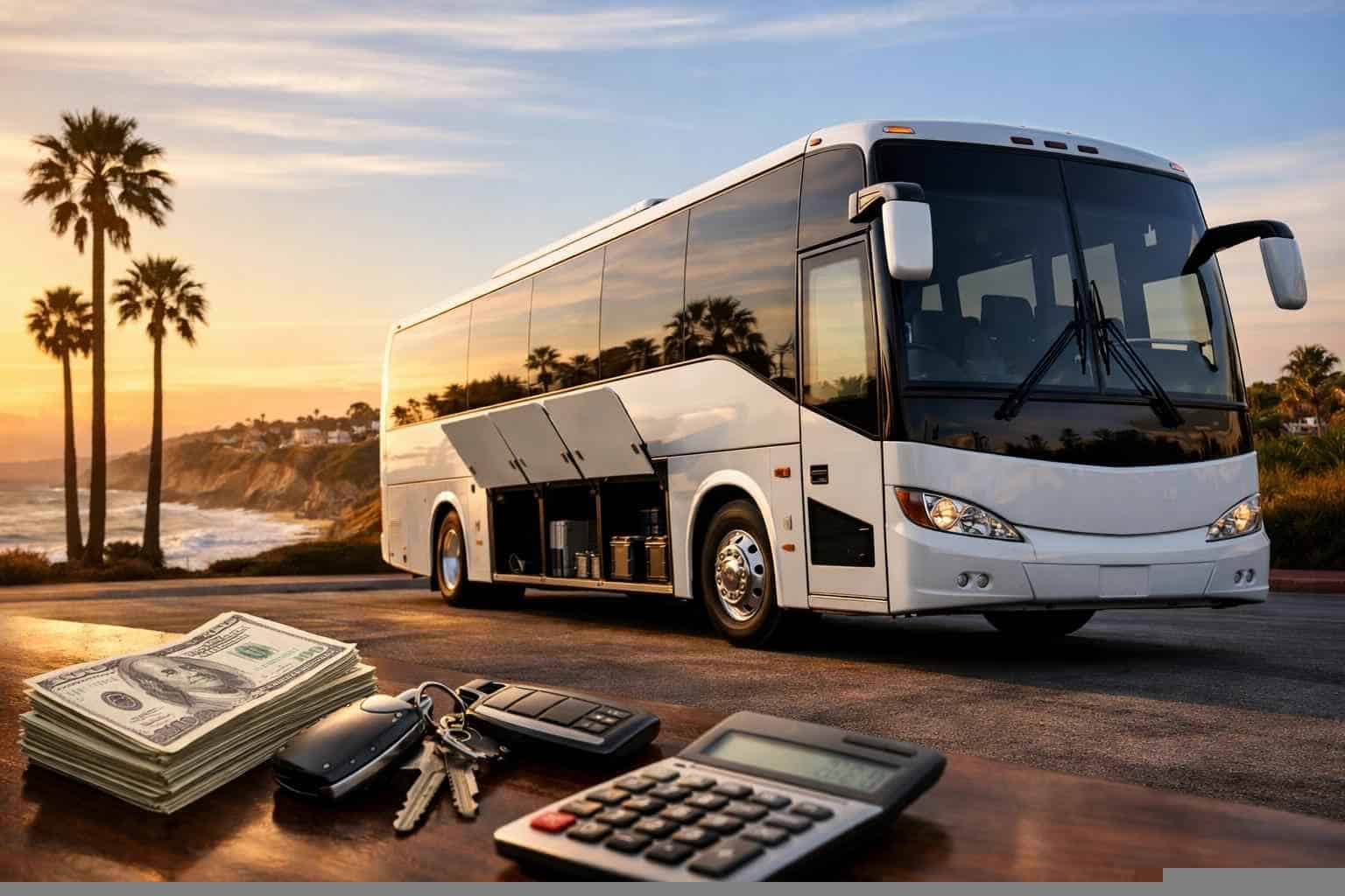 Bus Rental Prices in Encinitas CA