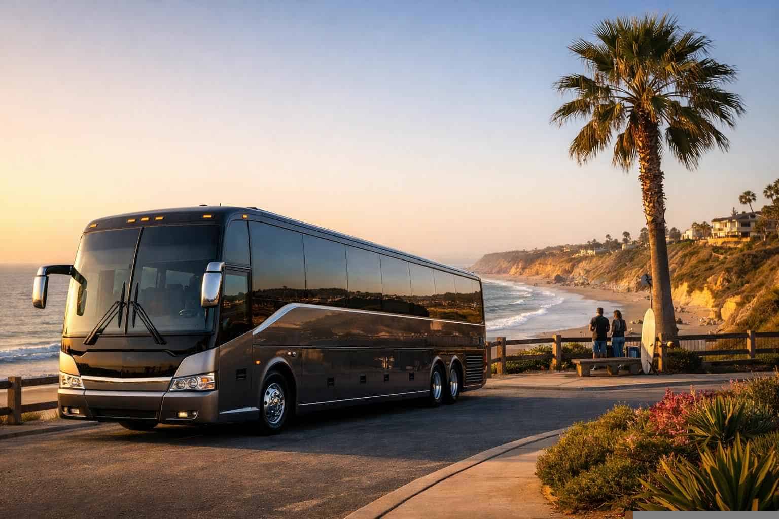 Bus Rental Solana Beach CA