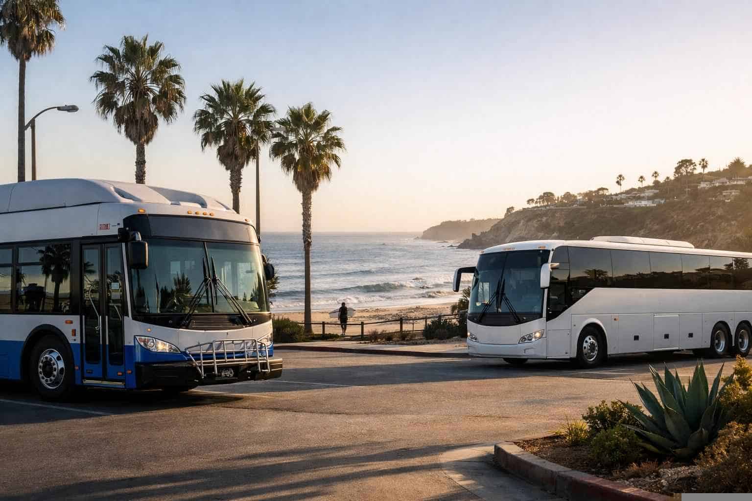 Buses in Encinitas California